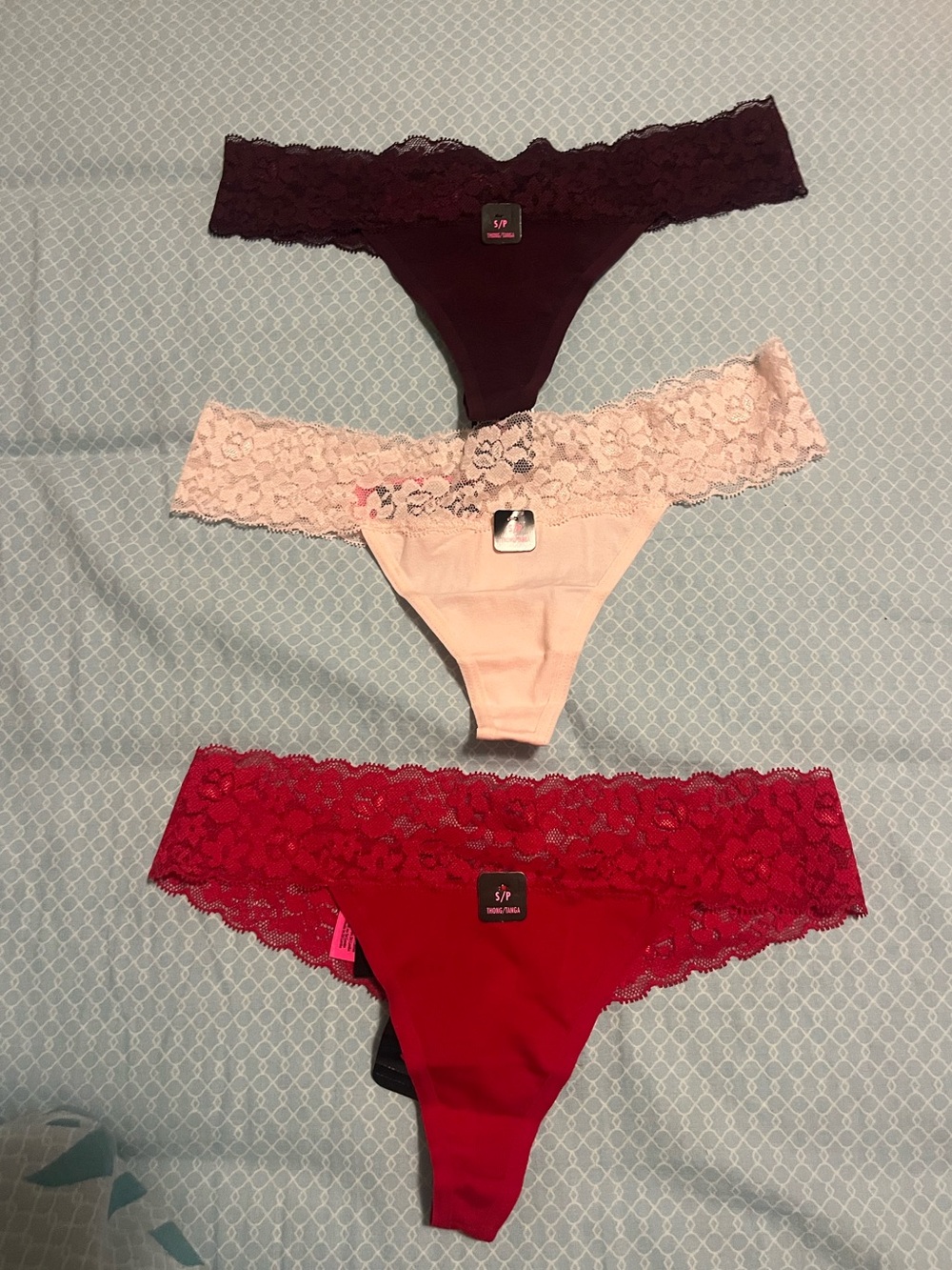 NWT La SENZA Lace Thong Underwear